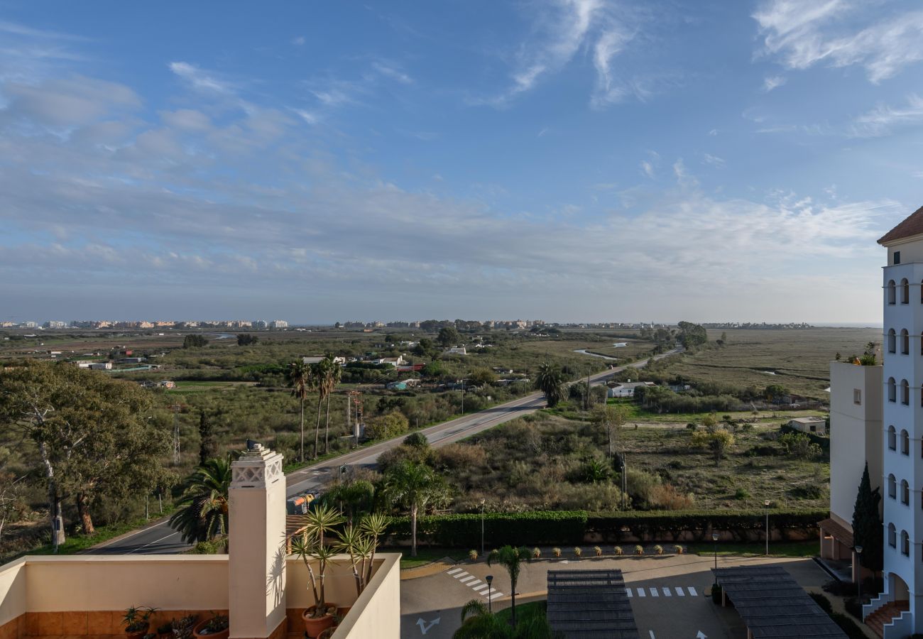 Ferienwohnung in Isla Canela - Las Marismas Penthouse PLUS - Isla Canela Golf GLHM59P19