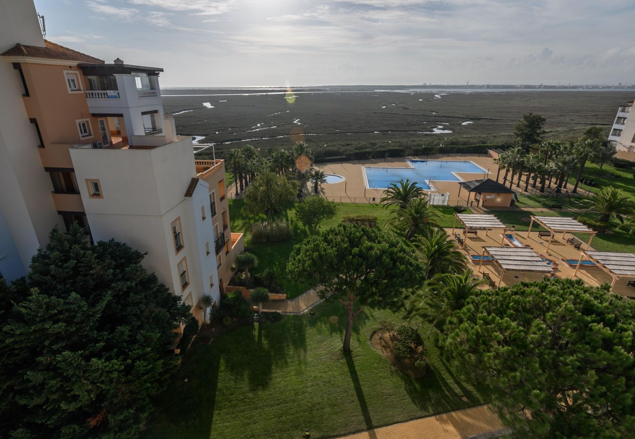 Ferienwohnung in Isla Canela - Las Marismas Penthouse PLUS - Isla Canela Golf GLHM59P19