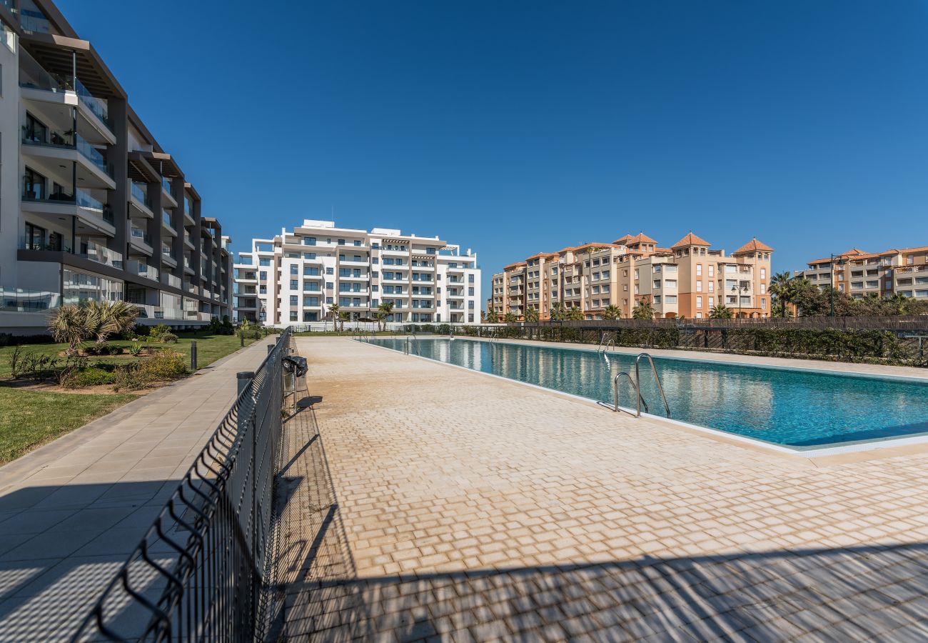 Ferienwohnung in Isla Canela - Los Flamencos Penthouse by Ĥ - Haraganes Beach HLHF4501P43