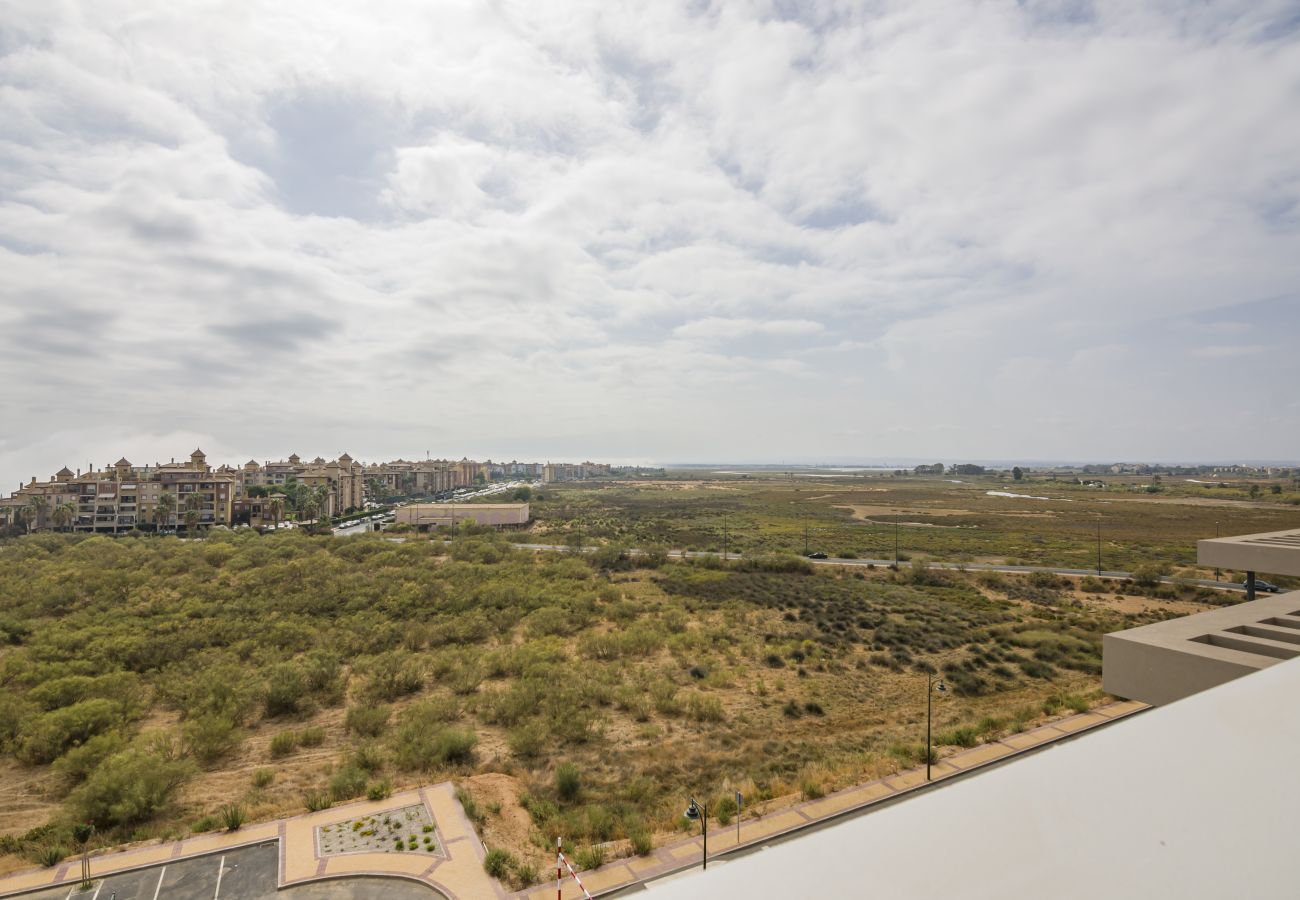 Ferienwohnung in Isla Canela - Los Flamencos Penthouse by Ĥ - Haraganes Beach HLHF3502P18