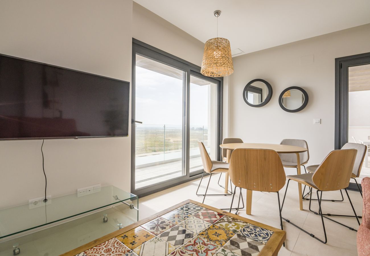 Ferienwohnung in Isla Canela - Los Flamencos Penthouse by Ĥ - Haraganes Beach HLHF3502P18