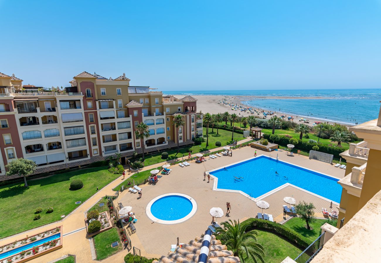 Ferienwohnung in Isla Canela - Los Cisnes Penthouse - Haraganes Beach HLHC146P86