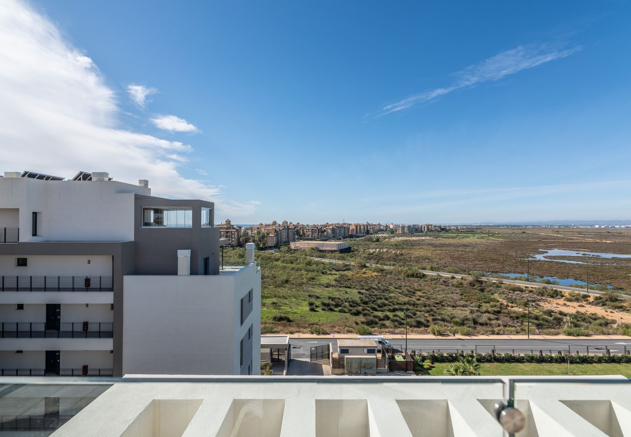 Ferienwohnung in Isla Canela - Los Flamencos Penthouse by Ĥ- Haraganes Beach HLHF5501P69