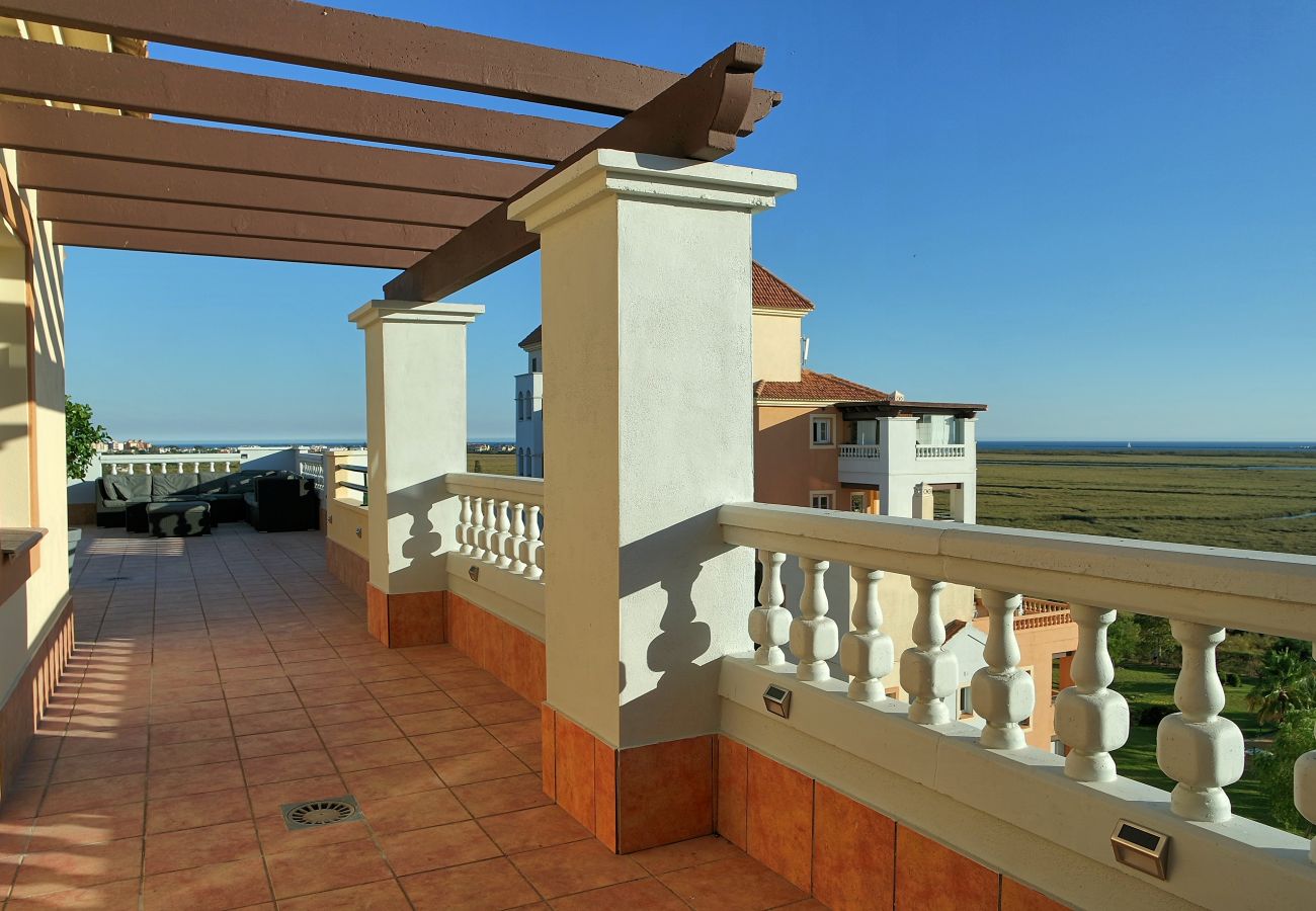 Appartement in Isla Canela - Las Marismas Penthouse PLUS - Isla Canela Golf GLHM59P19