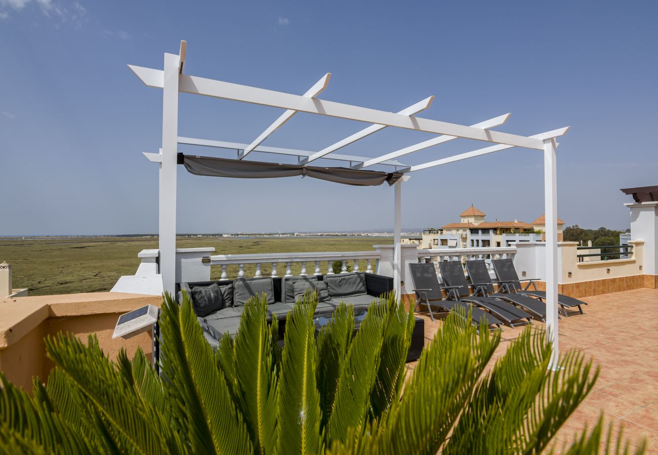 Appartement in Isla Canela - Las Marismas Penthouse PLUS - Isla Canela Golf GLHM59P19