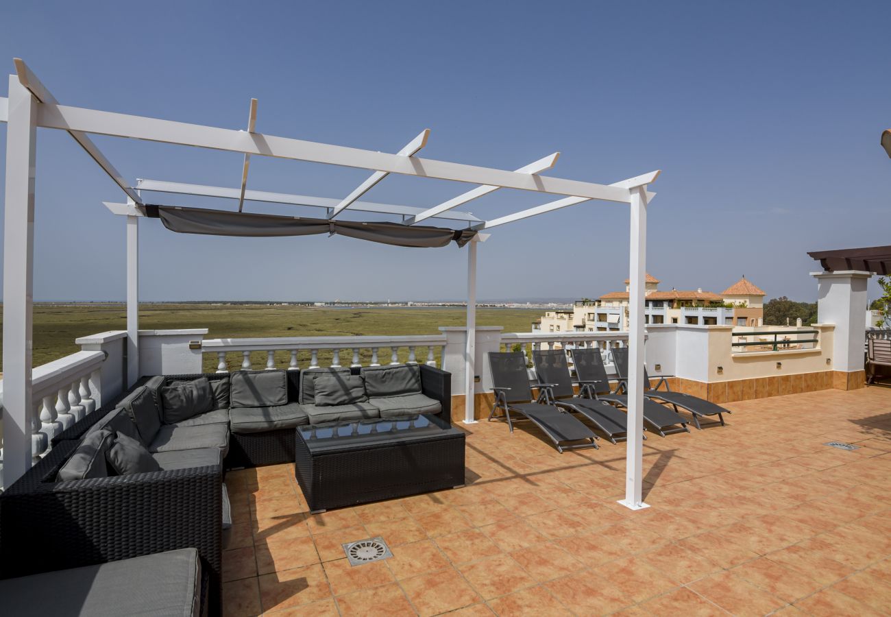 Appartement in Isla Canela - Las Marismas Penthouse PLUS - Isla Canela Golf GLHM59P19